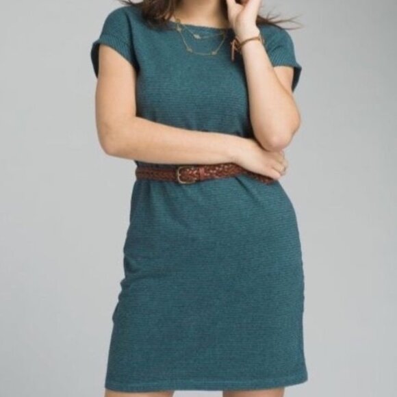 prAna Paulina dress deep balsam large - Picture 1 of 9
